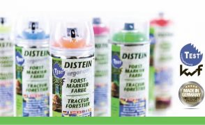 DISTEIN profesionāli marķēšanas aerosoli mežsaimniecībai